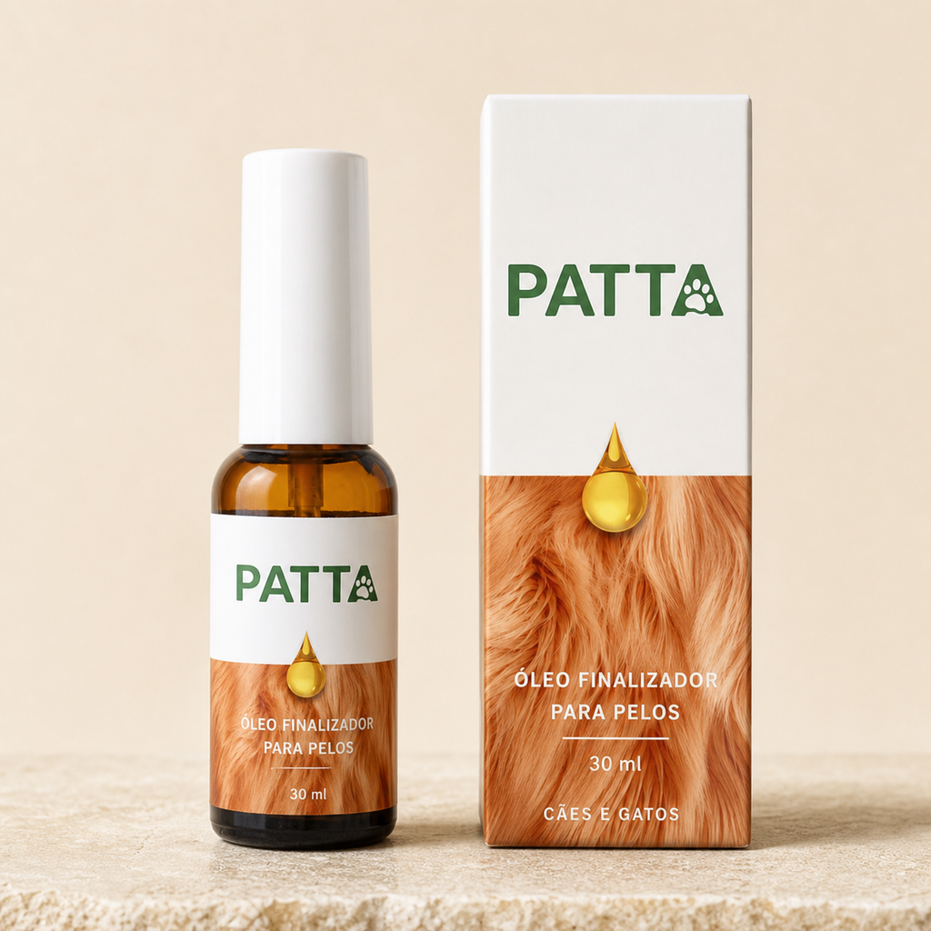 Óleo finalizador PATTA frasco âmbar de 30 ml