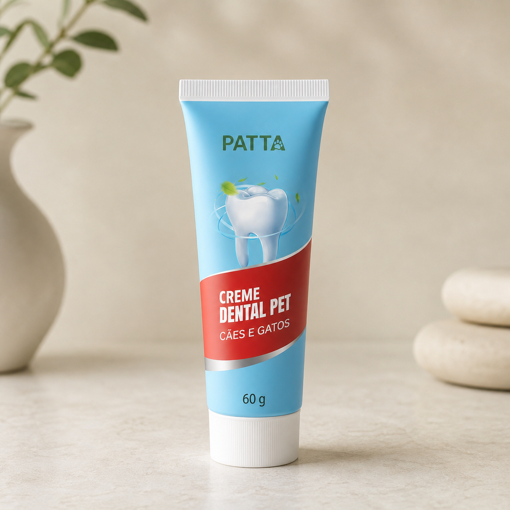 Creme dental comestível para cães e gatos 60 g PATTA
