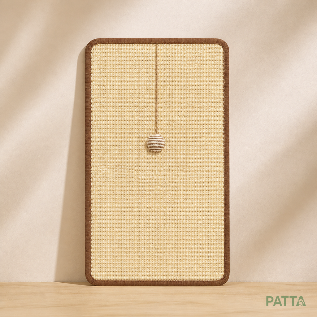 Tapete Arranhador de Sisal para Gatos com Bolinha - imagem principal