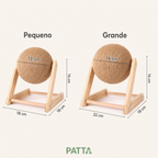 Arranhador com Bola de Sisal para Gatos