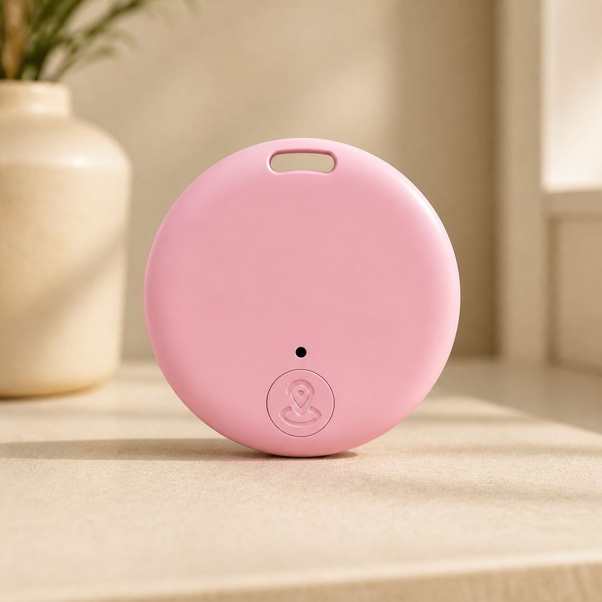 Rastreador Bluetooth rosa-claro