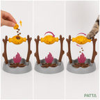 Como usar o brinquedo interativo porta-petiscos PATTA