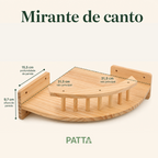 Móveis de Parede Modulares para Gatos