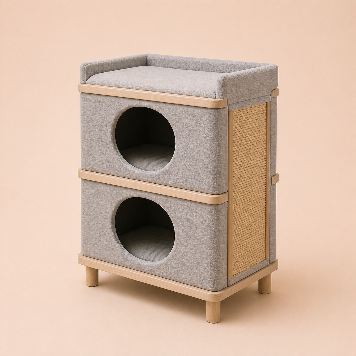 Cama Elevada Ajustável para Gatos