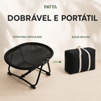 Cama elevada PATTA dobrável com bolsa inclusa
