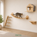 Móveis de Parede Modulares para Gatos