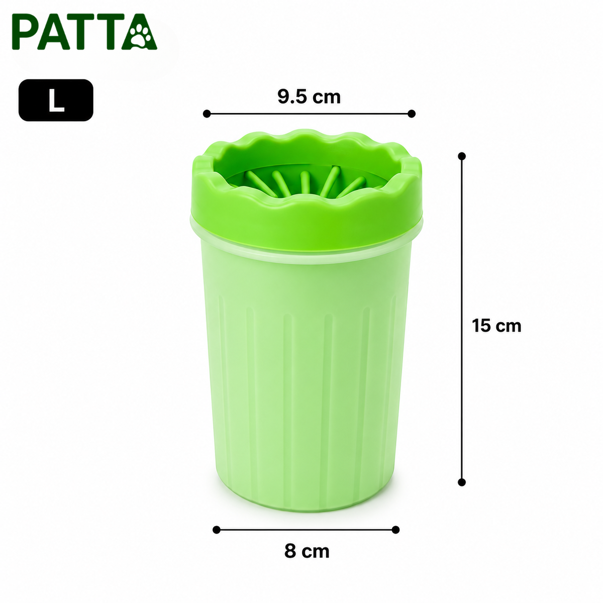 Limpador de Patas para Pets com Escova de Silicone