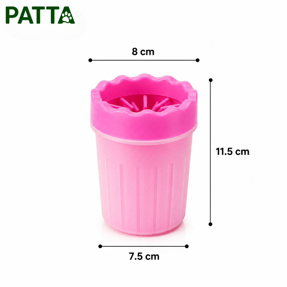 Limpador de Patas para Pets com Escova de Silicone