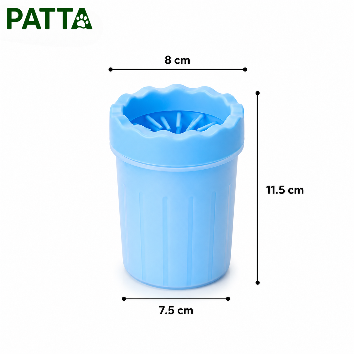 Limpador de Patas para Pets com Escova de Silicone