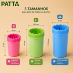Limpador de Patas para Pets com Escova de Silicone