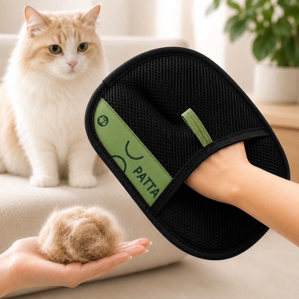 Luva 2 em 1 Removedora de Pelos para Pets