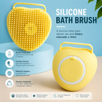 Escova Massageadora de Silicone para Pets