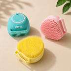 Escova Massageadora de Silicone para Pets