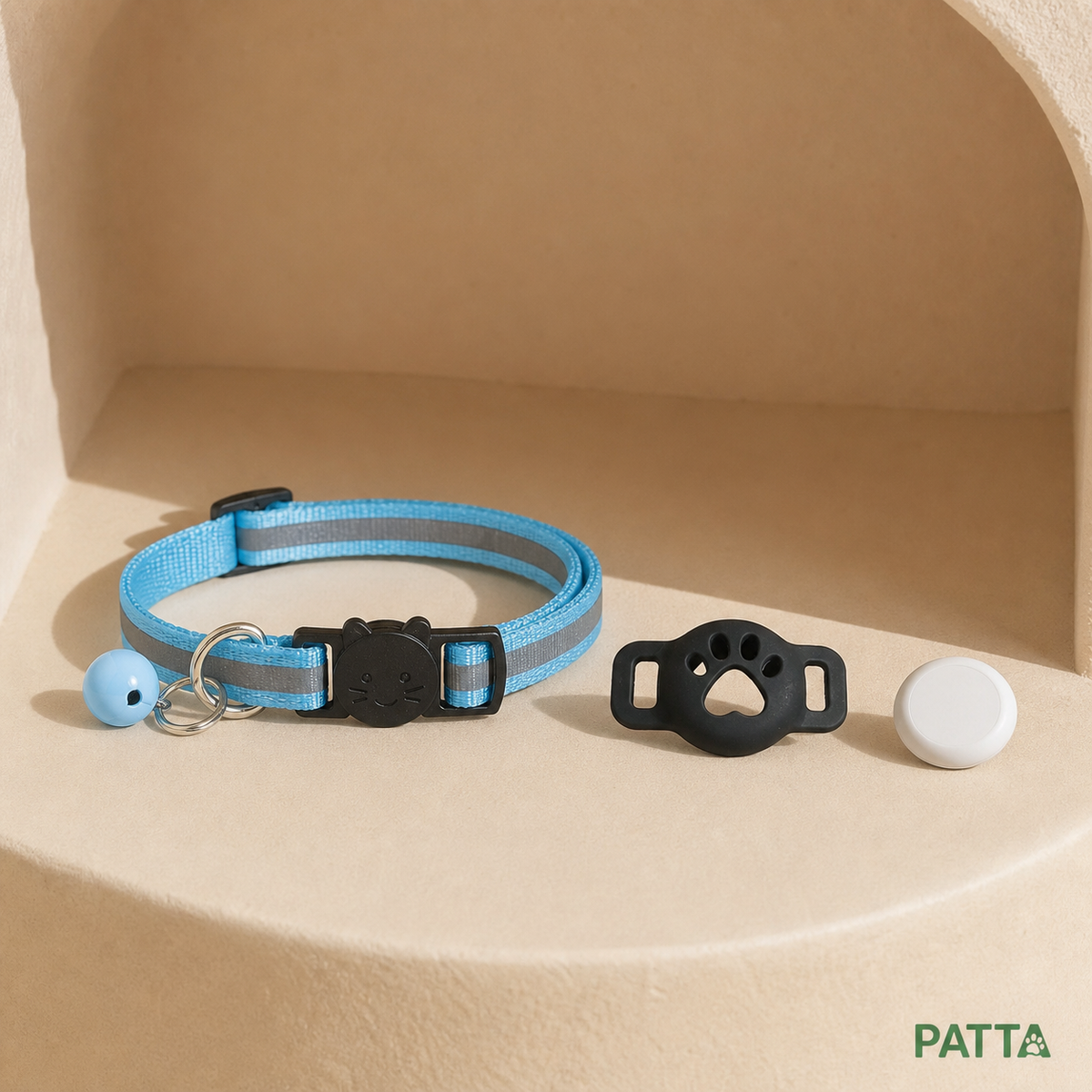 Kit com Rastreador Azul-céu