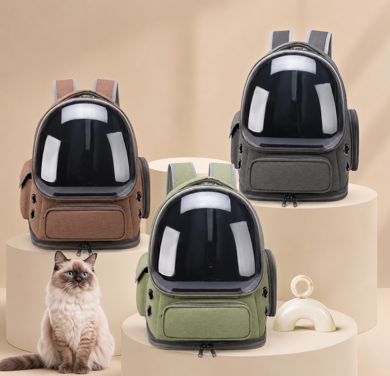 Mochila Premium para Transporte de Pets