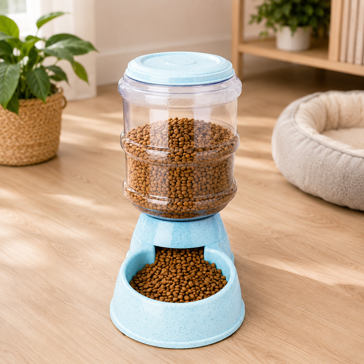 Comedouro Duo com Bebedouro Automático para Pets