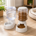 Comedouro Duo com Bebedouro Automático para Pets