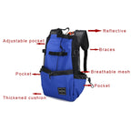 Mochila Transportadora de Nylon Resistente para Cães Pequenos e Médios