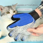Luva de Silicone para Escovação e Banho de Cães e Gatos