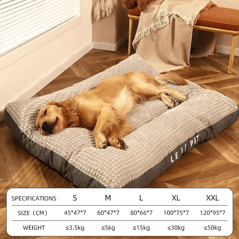 Cama de Pelúcia para Cachorro, Macia e Aquecida para o Inverno