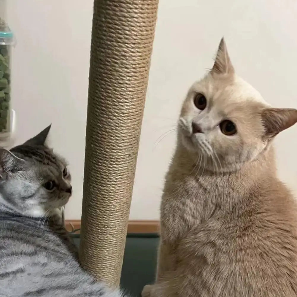 Poste de Sisal Substituível para Arranhador de Gatos, Peça Avulsa DIY