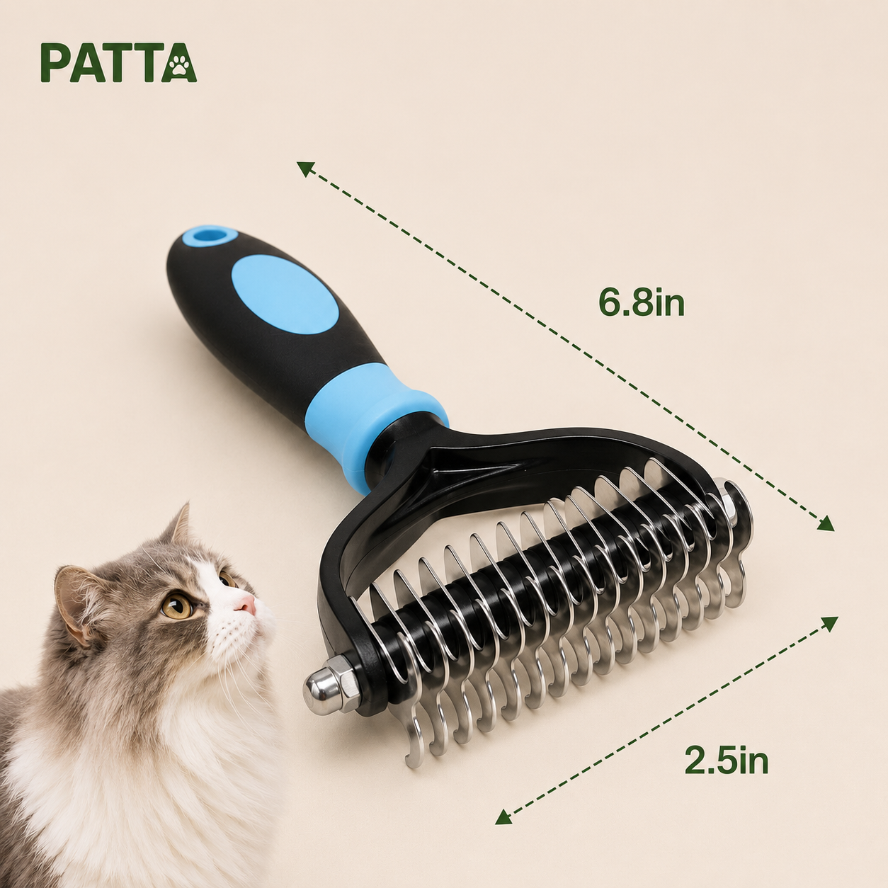 Escova 2 em 1 Removedora de Pelos para Pets