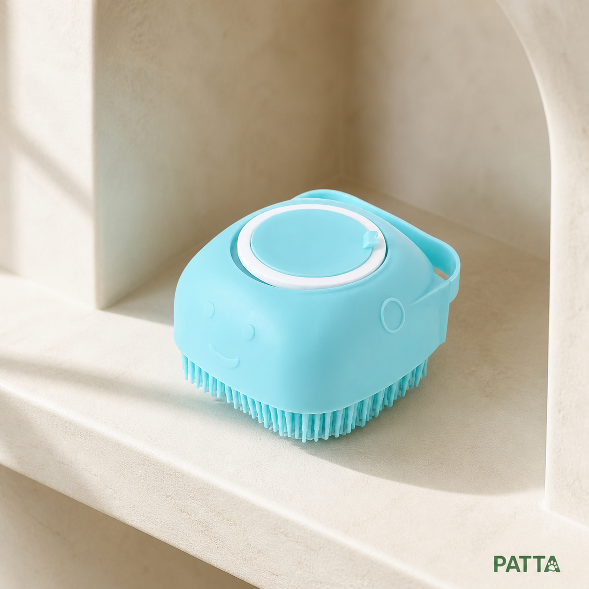 Escova massageadora azul-claro PATTA