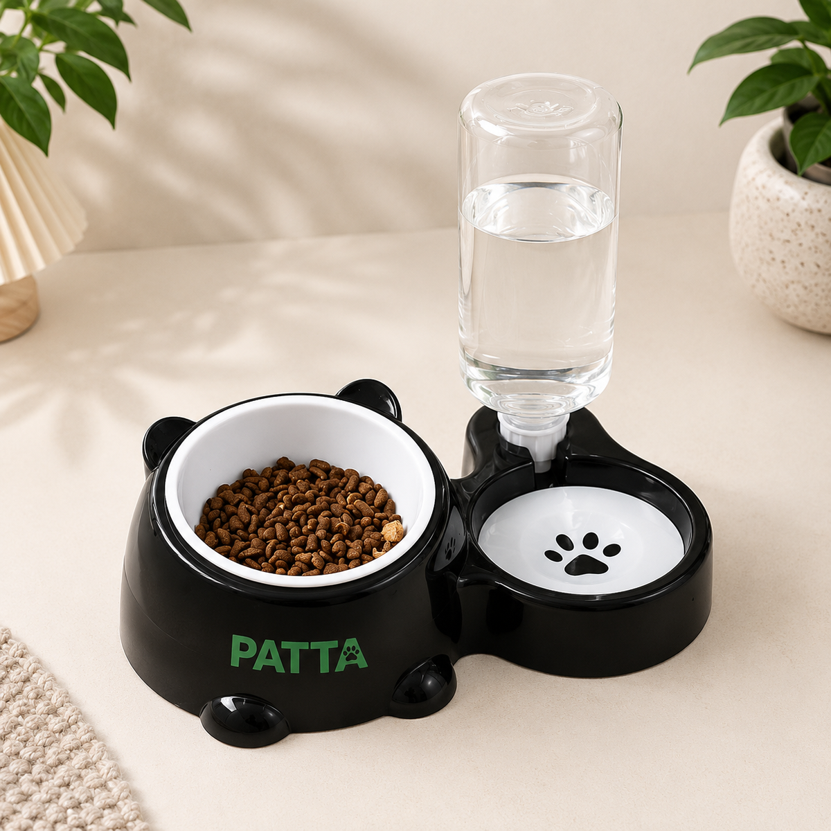 Comedouro Duplo 2 em 1 para Pets