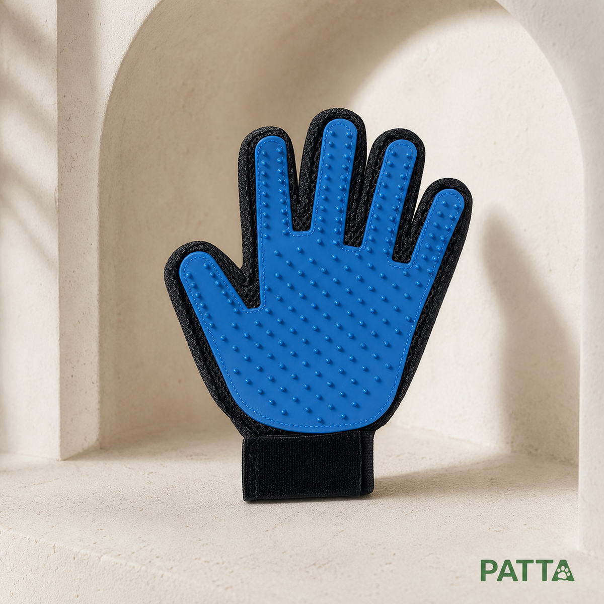Luva azul para mão esquerda PATTA