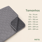 Tamanhos da Manta Impermeável Dupla Face para Pets