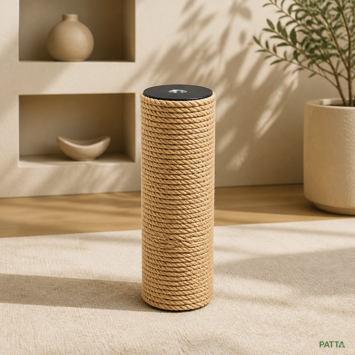 Poste de Sisal 15 cm para Arranhador - PATTA